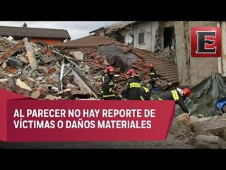 Temblor de 4.2 de magnitud zarandea el centro de Italia