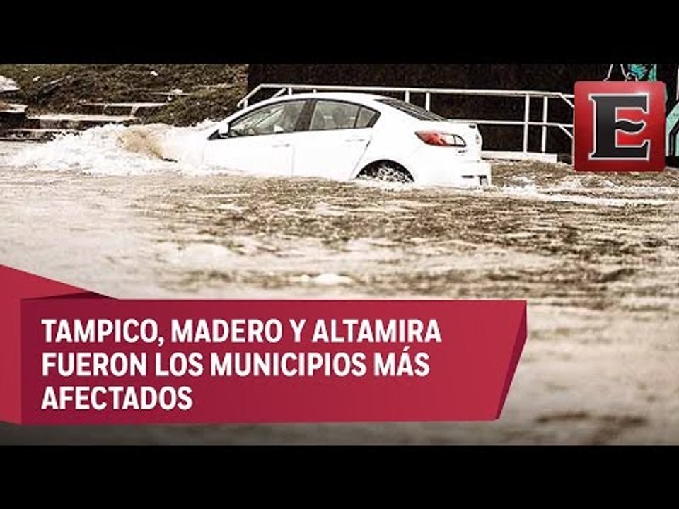 Fuertes lluvias en Tamaulipas dejan severas afectaciones