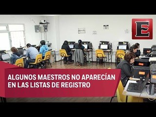 Complicaciones para la segunda evaluación docente en la CDMX