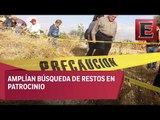 Intensifican búsqueda de restos óseos en ejido Patrocinio