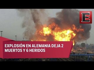 Explosión en planta química de Alemania deja 2 muertos
