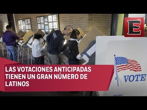 Inician las votaciones anticipadas en EU