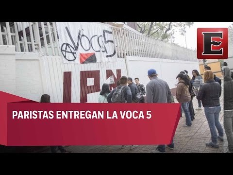 Paristas entregan instalaciones de la Voca 5