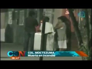 Hombre de 94 años muere calcinado en su departamento en la Colonia Moctezuma