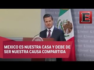 EPN: Hay razones para ser optimistas pese al panorama en EU