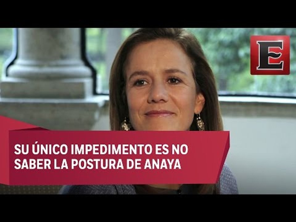 Margarita Zavala quiere ser candidata para la presidencia