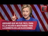 Hillary Clinton pide a sus seguidores seguir creyendo en EU