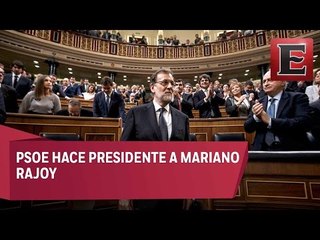 Mariano Rajoy reelecto presidente del gobierno de España
