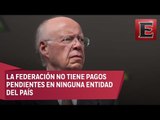José Narro Reconoce irregularidades en el sector salud de Veracruz