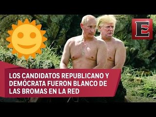 Video herunterladen: Los memes del tercer y último debate entre Trump y Hillary