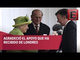 Reina Isabel II recibió al Presidente Juan Manuel Santos