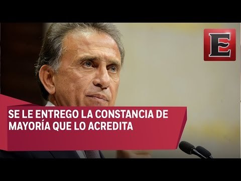 El Tribunal Electoral avalo a Yunes como gobernador de Veracruz