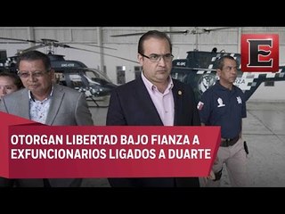 Dictan libertad bajo fianza a colaboradores de Javier Duarte