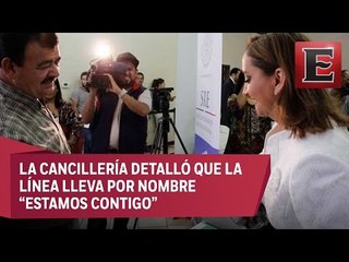 SRE pone en marcha línea telefónica en apoyo a mexicanos en EU