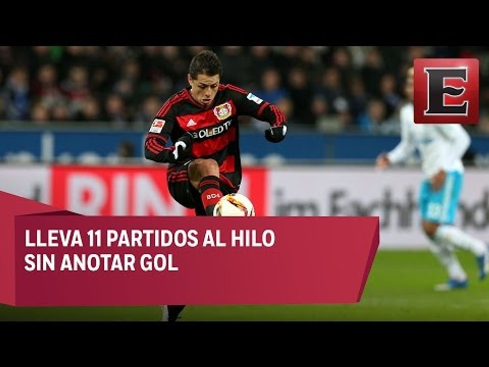 Javier "Chicharito" Hernández sufre de una sequ...