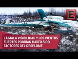 Mueren 19 personas al estrellarse helicóptero en Rusia