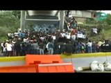 Cerrada la autopista México-Cuernavaca por protesta