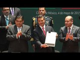 Peña Nieto promulga en Palacio Nacional la Ley de Transparencia