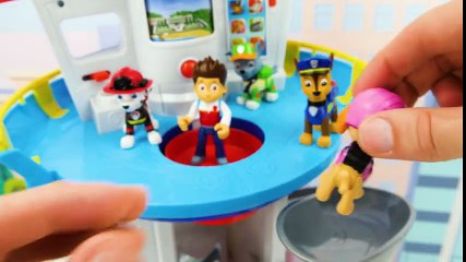Toy Learning Video for Kids with Paw Patrol Ultimate Rescue Vehicles!