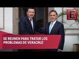 Osorio Chong se reúne con Miguel Ángel Yunes