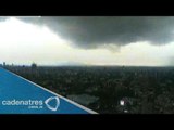 Video muestra la llegada de una tormenta a Guadalajara, Jalisco