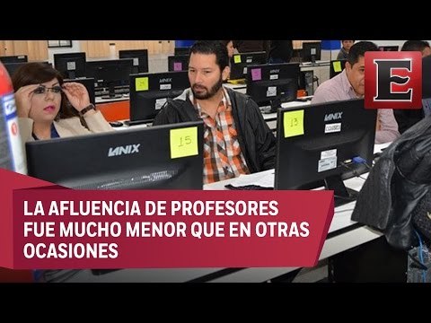 Poca participación en la tercera evaluación docente en la CDMX