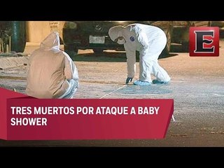 Ataque durante baby shower deja dos niños muertos en NL