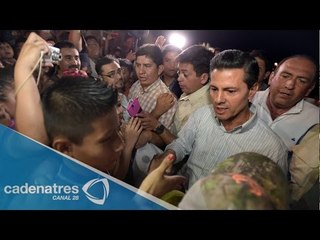 Peña Nieto garantiza apoyo eficaz en Ciudad Acuña