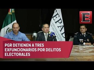 Detienen a tres excolaboradores de Javier Duarte