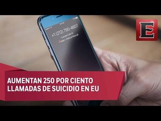 Aumentan llamadas de suicidio en EU tras victoria de Trump