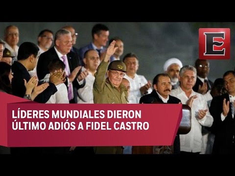 Más de 50 delegaciones mundiales participan en funeral de Fidel Castro