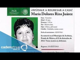 Hija denuncia desaparición de su madre en San Salvador Atenco, Edomex