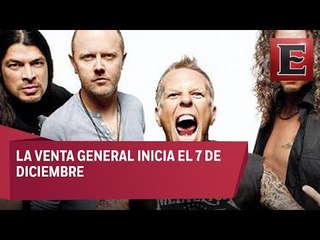 Confirman nueva fecha de Metallica en México