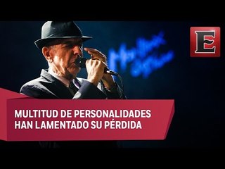 Se apaga la poesía musical de Leonard Cohen