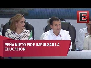 EPN llama a impulsar la educación en la Cumbre Iberoamericana