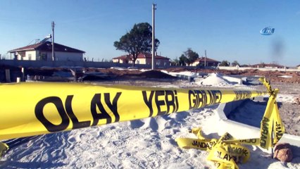 Kepçe operatörü fark etti, topraktan 60 kilodan fazla C4 çıktı