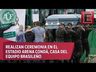Emotiva despedida en Brasil a los jugadores del Chapecoense