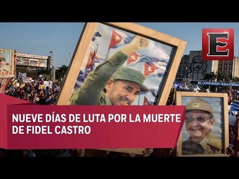 Restos de Fidel Castro recorrerán La Habana en su último adiós