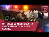 Accidente vehicular en la GAM deja seis personas lesionadas