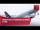 Reanudan vuelos Miami - La Habana