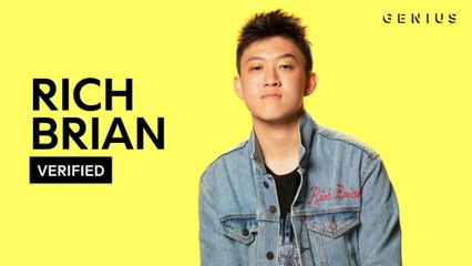 Rich Brian "History" Official Lyrics & Meaning | Verified