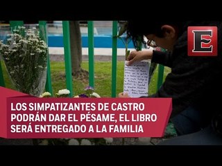 Habrá un libro de condolencias en la embajada de Cuba