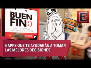 5 apps básicas para facilitar las compras en el Buen Fin