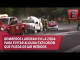 Afectada la circulación en Insurgentes Norte por fuga de gas