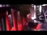 VIDEO: momento del choque entre vagones en la estación Oceanía