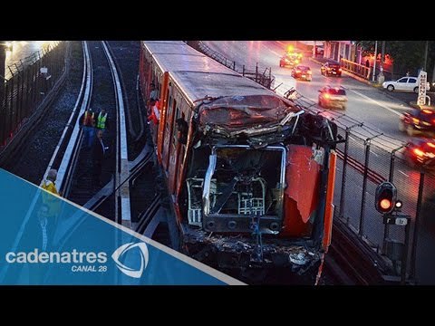 Metro: error humano provocó choque de trenes en estación Oceanía
