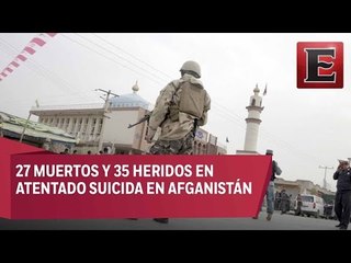 Download Video: 27 muertos por atentado suicida contra mezquita en Afganistán