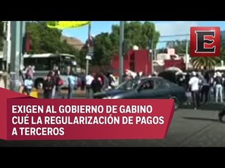 Trabajadores de salud en Oaxaca toman gasolineras por falta de pagos