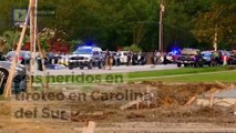 Un policía muerto y seis heridos en tiroteo en Carolina del Sur