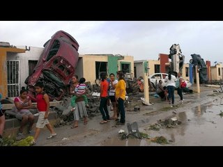 Coahuila atiende emergencia por tornado en Ciudad Acuña